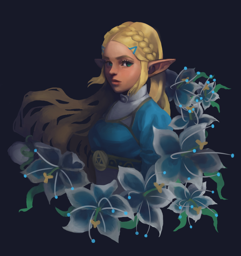  Illustration: Zelda The Legend of Zelda - Breath of the Wild. This one is pretty old. But it was somewhat of a breakthrough piece for me. I felt like I finally understood how to paint!