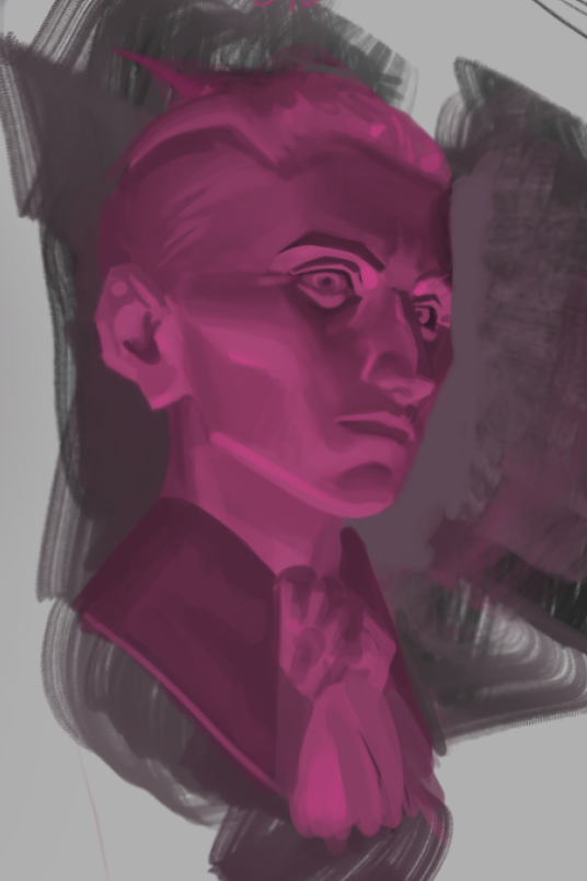Illustration: Silco Arcane. I love this show! I love this character! His introductory scene is so cool!